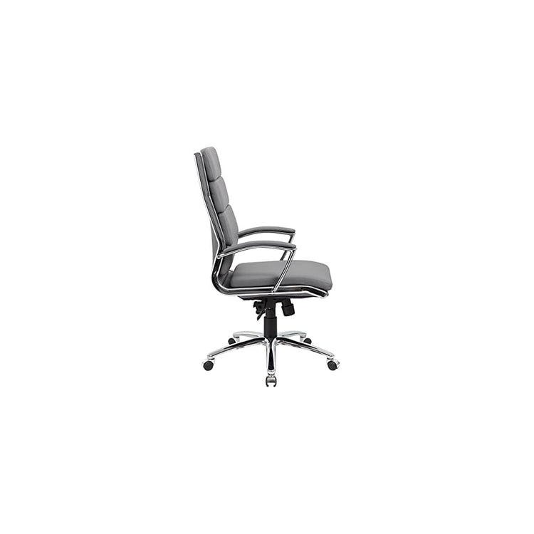 Boss Office Products CaressoftPlus Executive Chair, Grey
