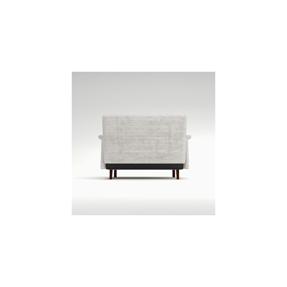 47.5"Convertible Sofa Bed,3 in1 Loveseat Sleeper Sofa with Adjustable Backrest,2 Pillows,Soft Velvet Upholstery, Space Saving Couch for Living Room,Apartment, Bedroom,Guest Room (Beige)
