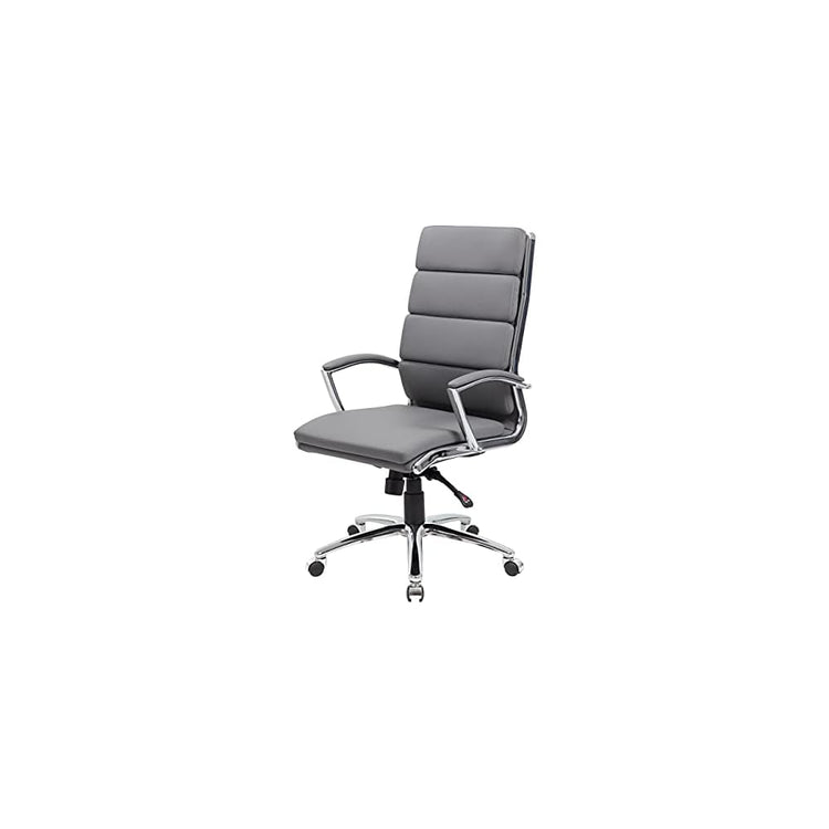 Boss Office Products CaressoftPlus Executive Chair, Grey