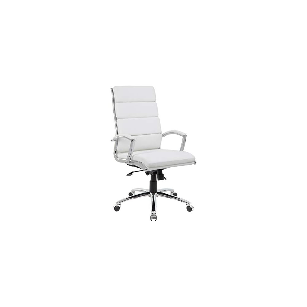 Boss Office Products CaressoftPlus Executive Chair, Grey