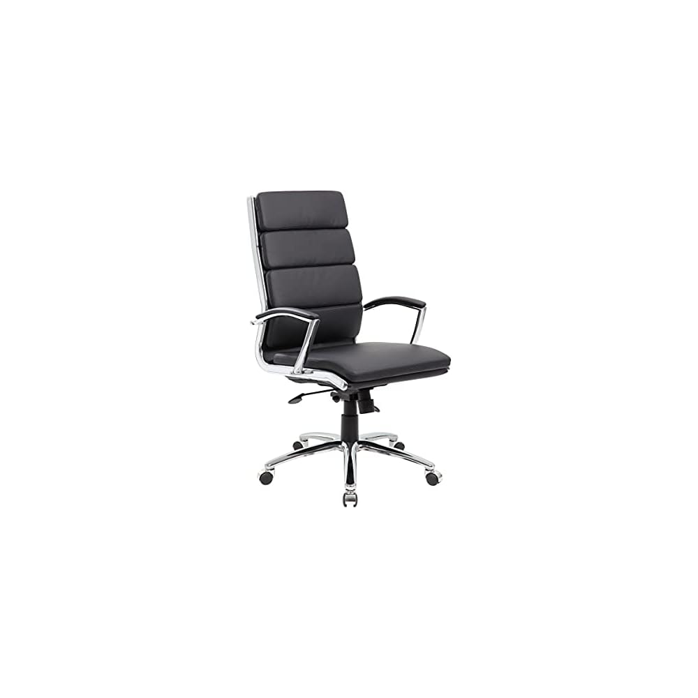 Boss Office Products CaressoftPlus Executive Chair, Grey