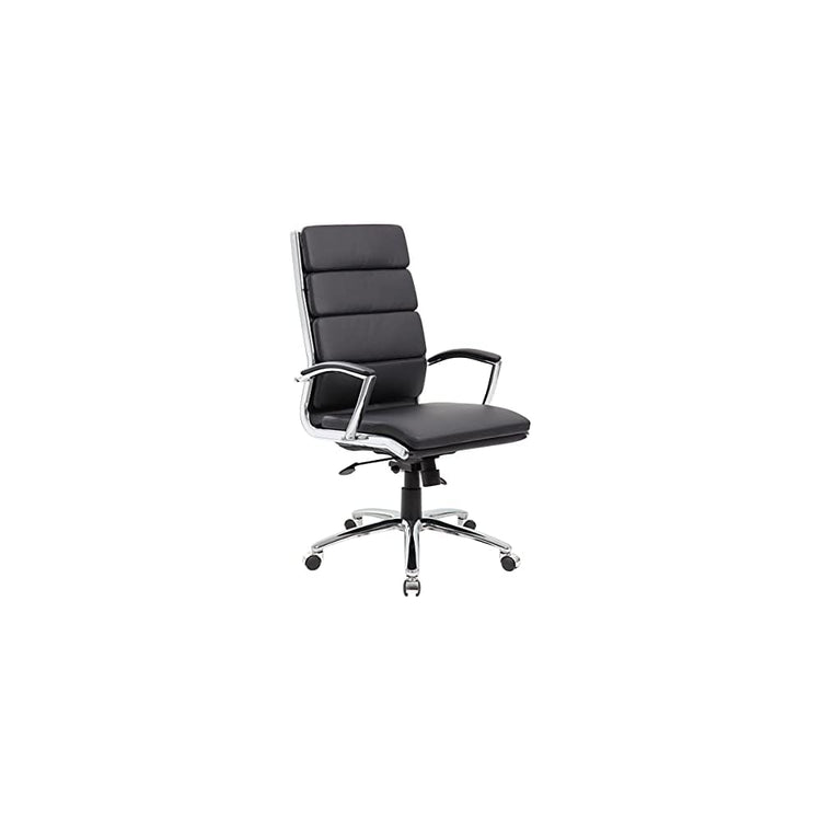 Boss Office Products CaressoftPlus Executive Chair, Grey