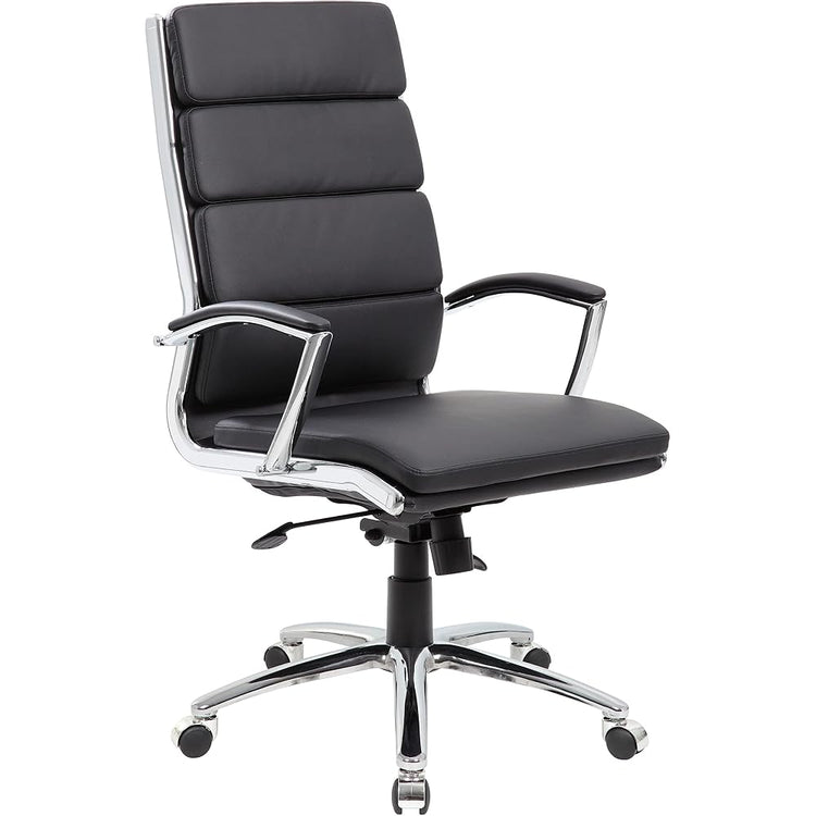 Boss Office Products CaressoftPlus Executive Chair, Grey